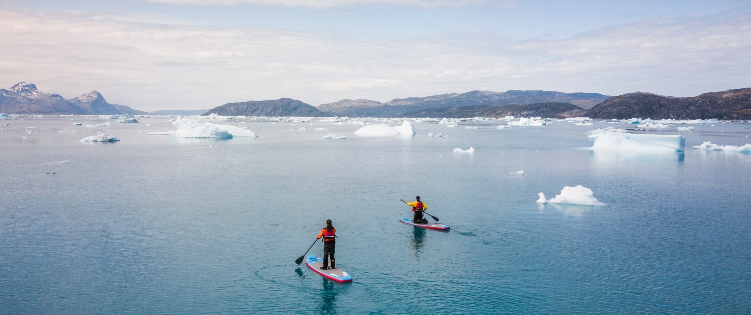 Free Riders Heading Out. Photo by Aningaaq R Carlsen - Visit Greenland
