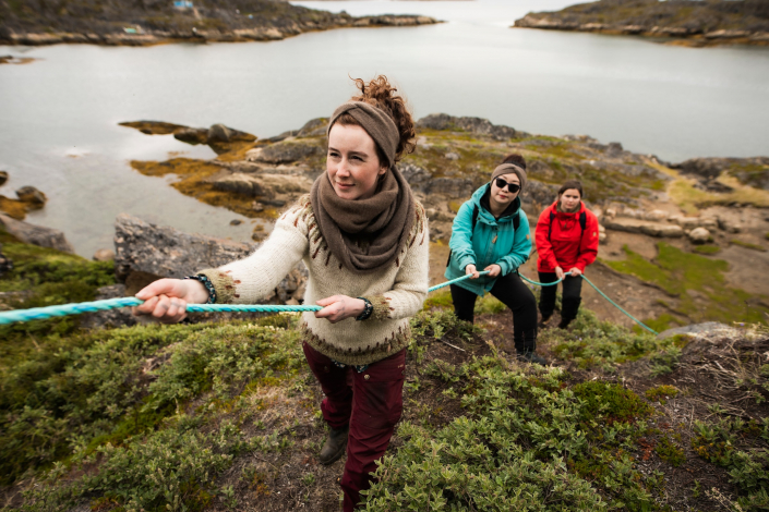 Assaqutaq Sisimiut hike tour group - Aningaaq R. Carlsen, Visit Greenland
