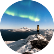 Nuuk northern lights 80x80