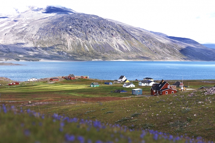 A view over parts of Igaliku on a summer day in South Greenland. Photo by David Trood 2
