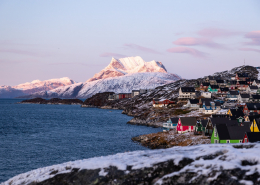 View Point In Nuuk. Photo by Matthew Littlewood - Visit Greenland