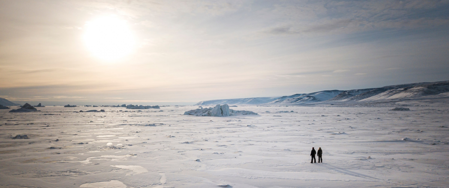 Sunset Sea Ice Walk - Photo- Aningaaq Rosing Carlsen - Visit Greenland
